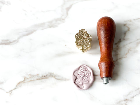 With Love Bouquet Wax Seal Stamp