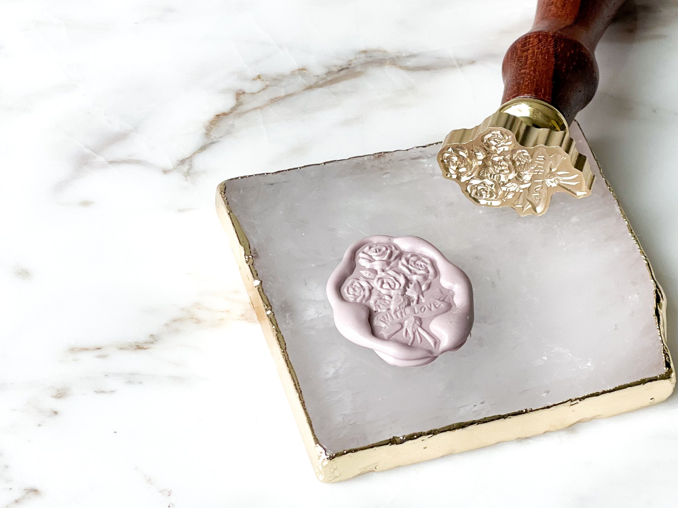 With Love Bouquet Wax Seal Stamp