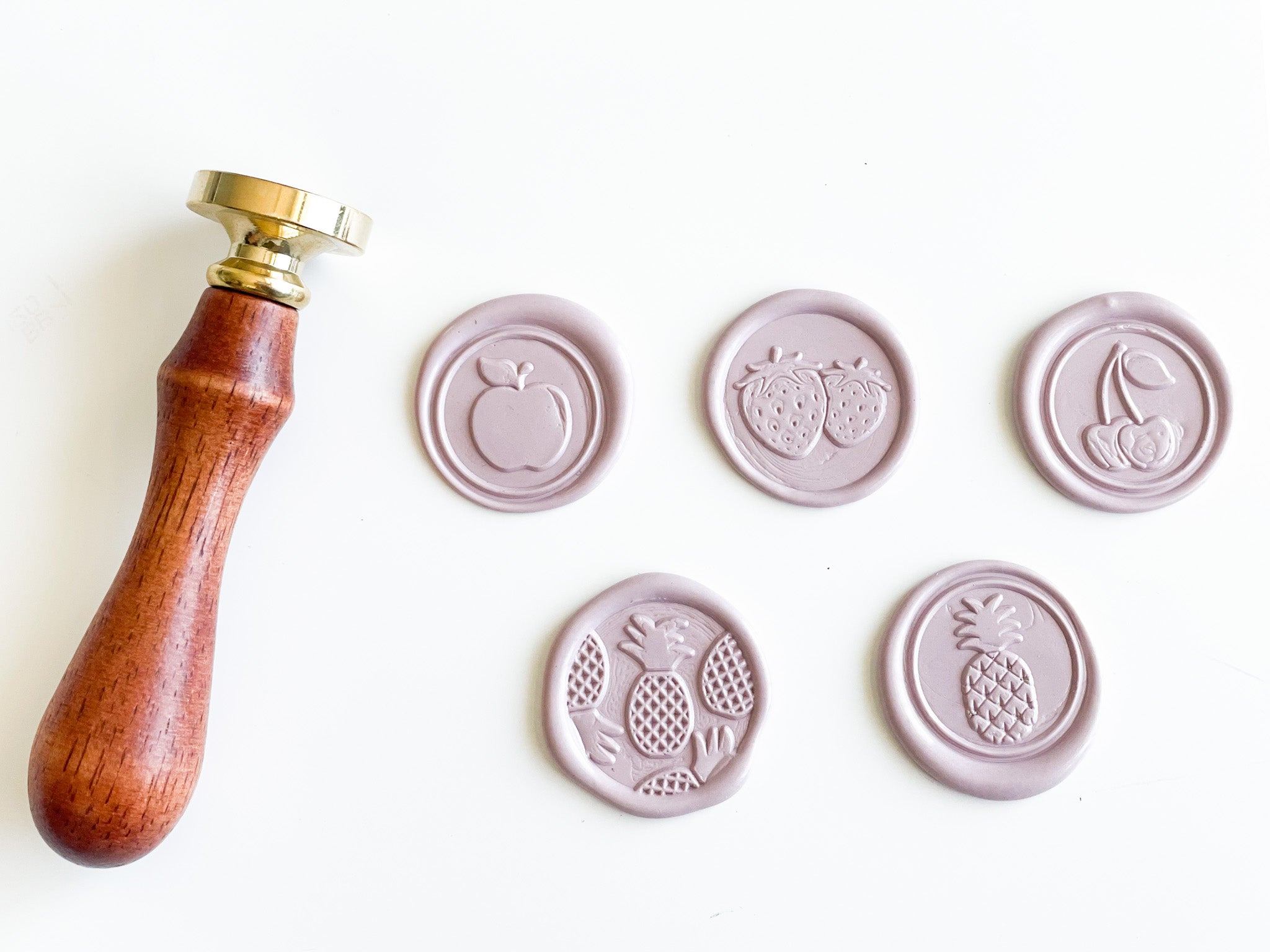 Fruit Wax Seal Stamp