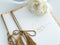 Gold Rope Vow Cards (1pc)
