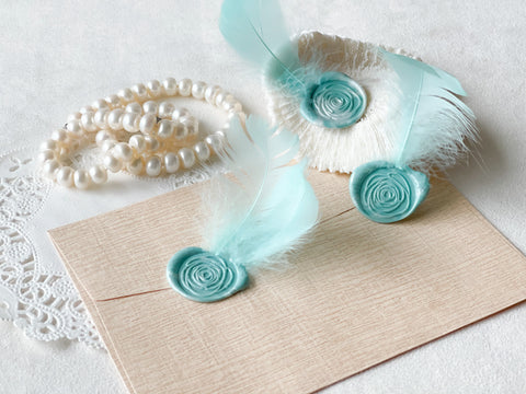 Decorative Feathers for wax seals