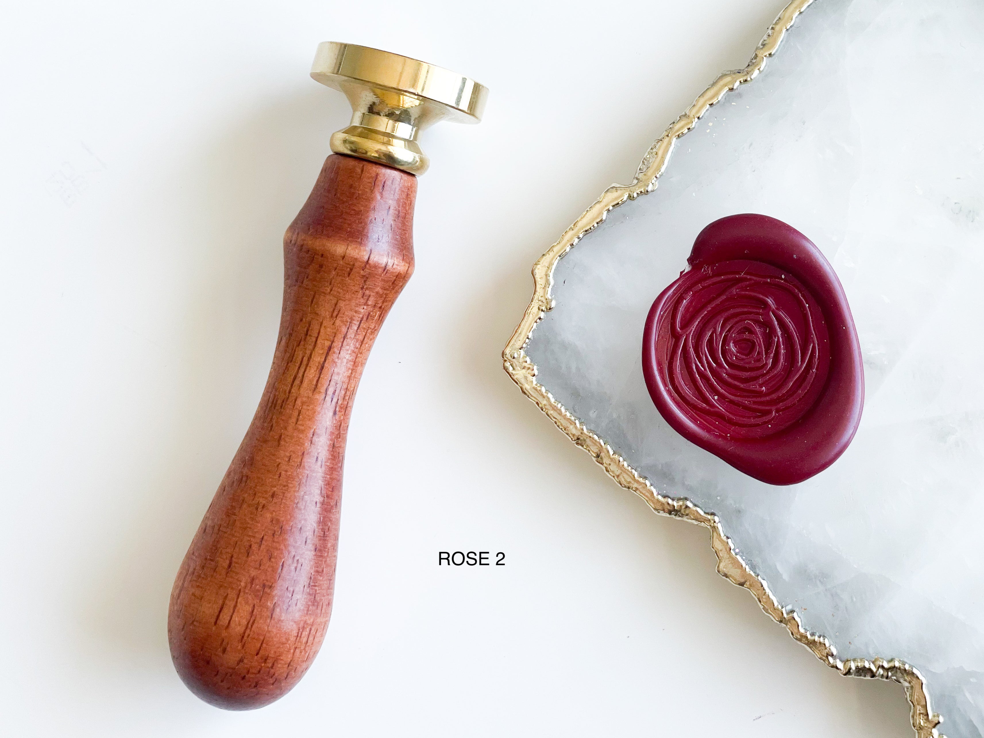 Rose Wax Seal Stamp