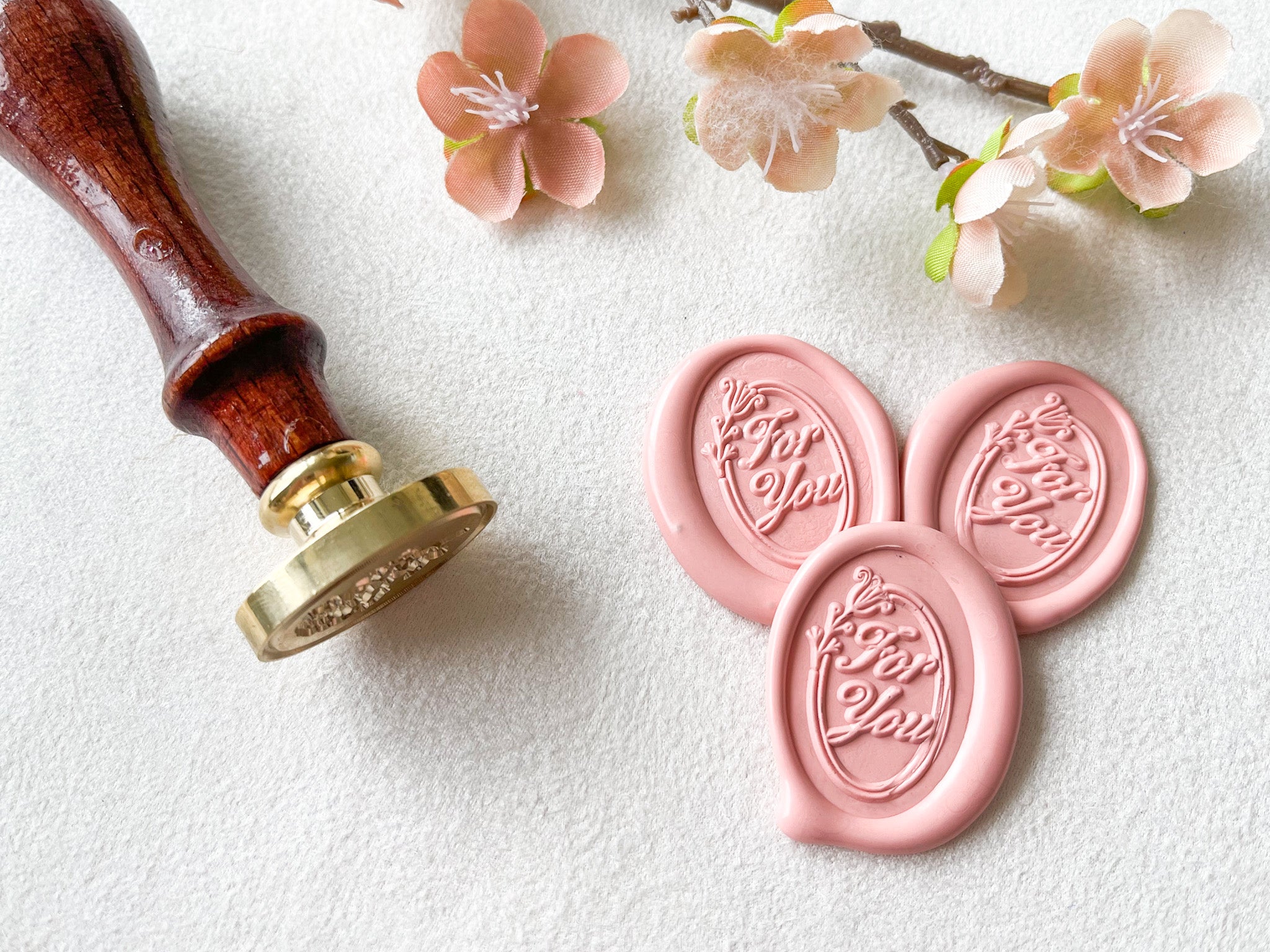 Oval Wax Seal Stamp