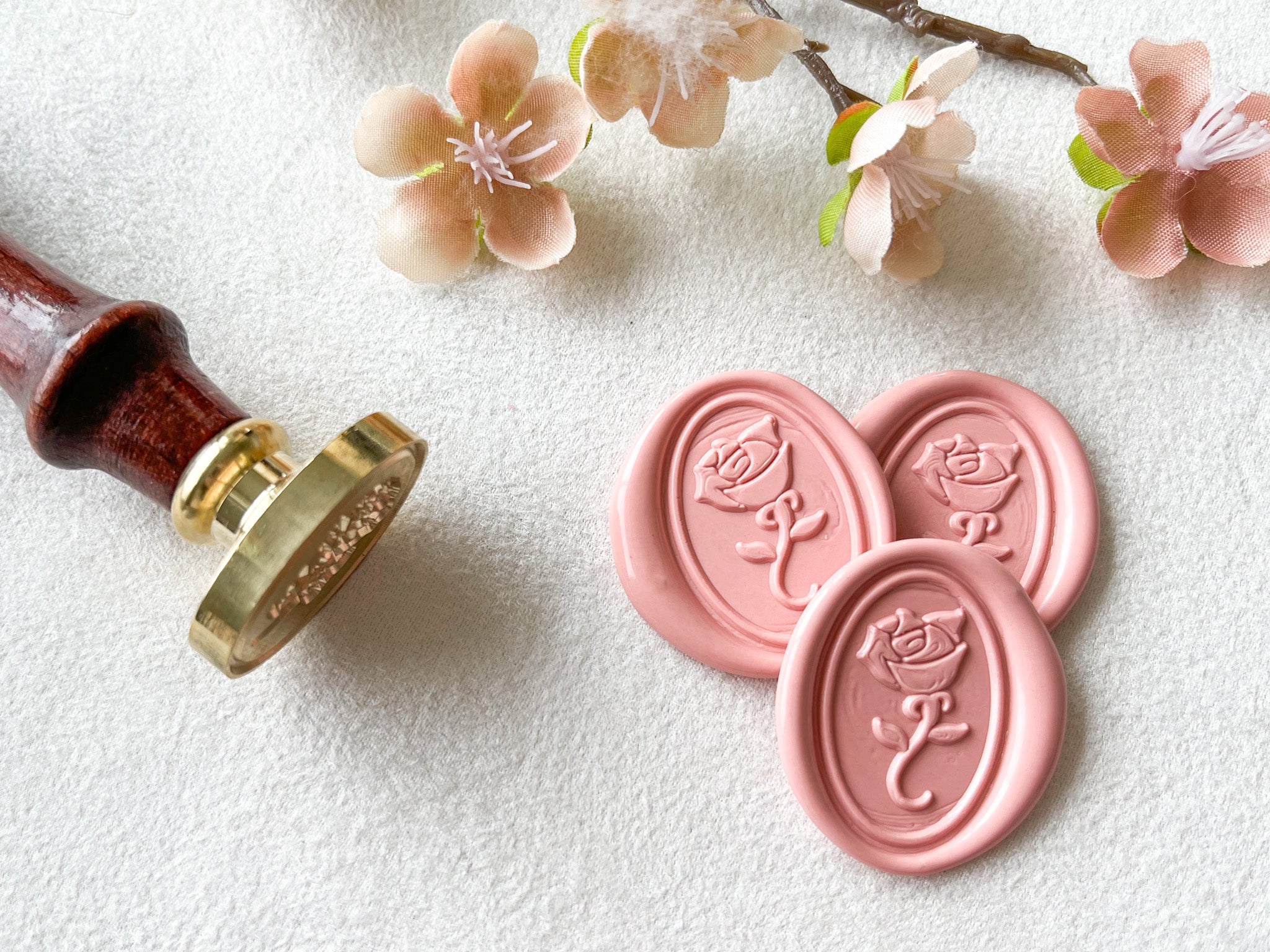 Oval Wax Seal Stamp