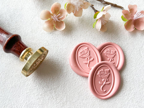 Oval Wax Seal Stamp