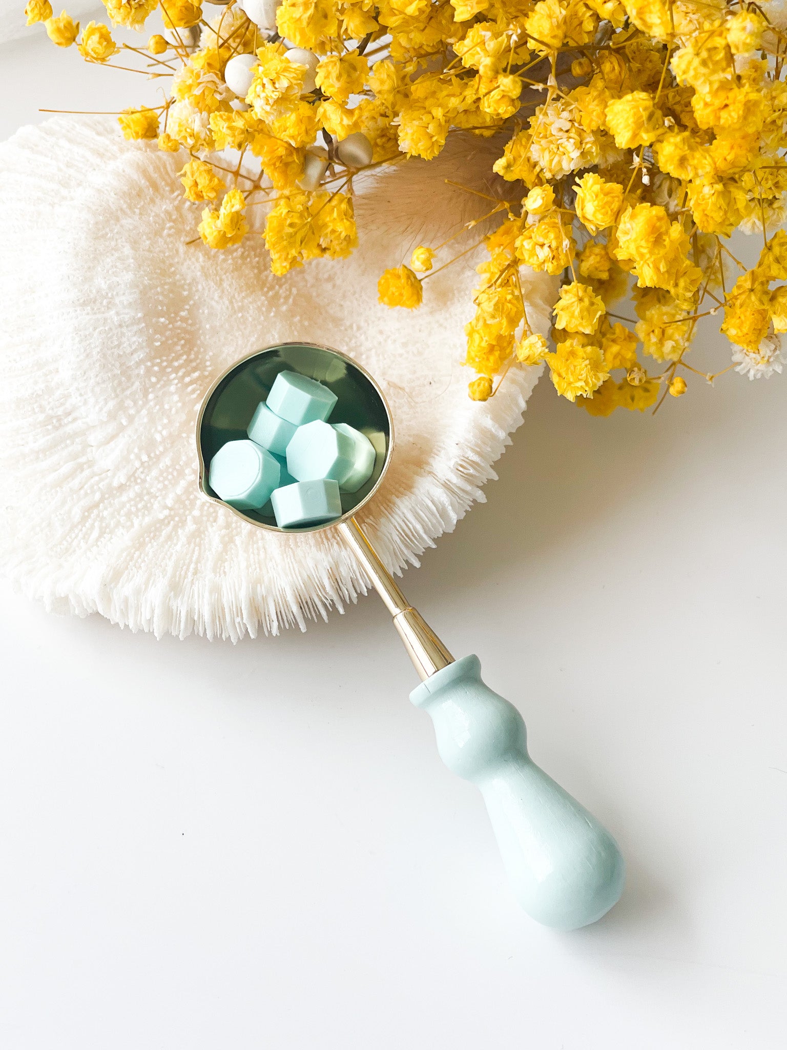 Coloured Wax Melting Spoons