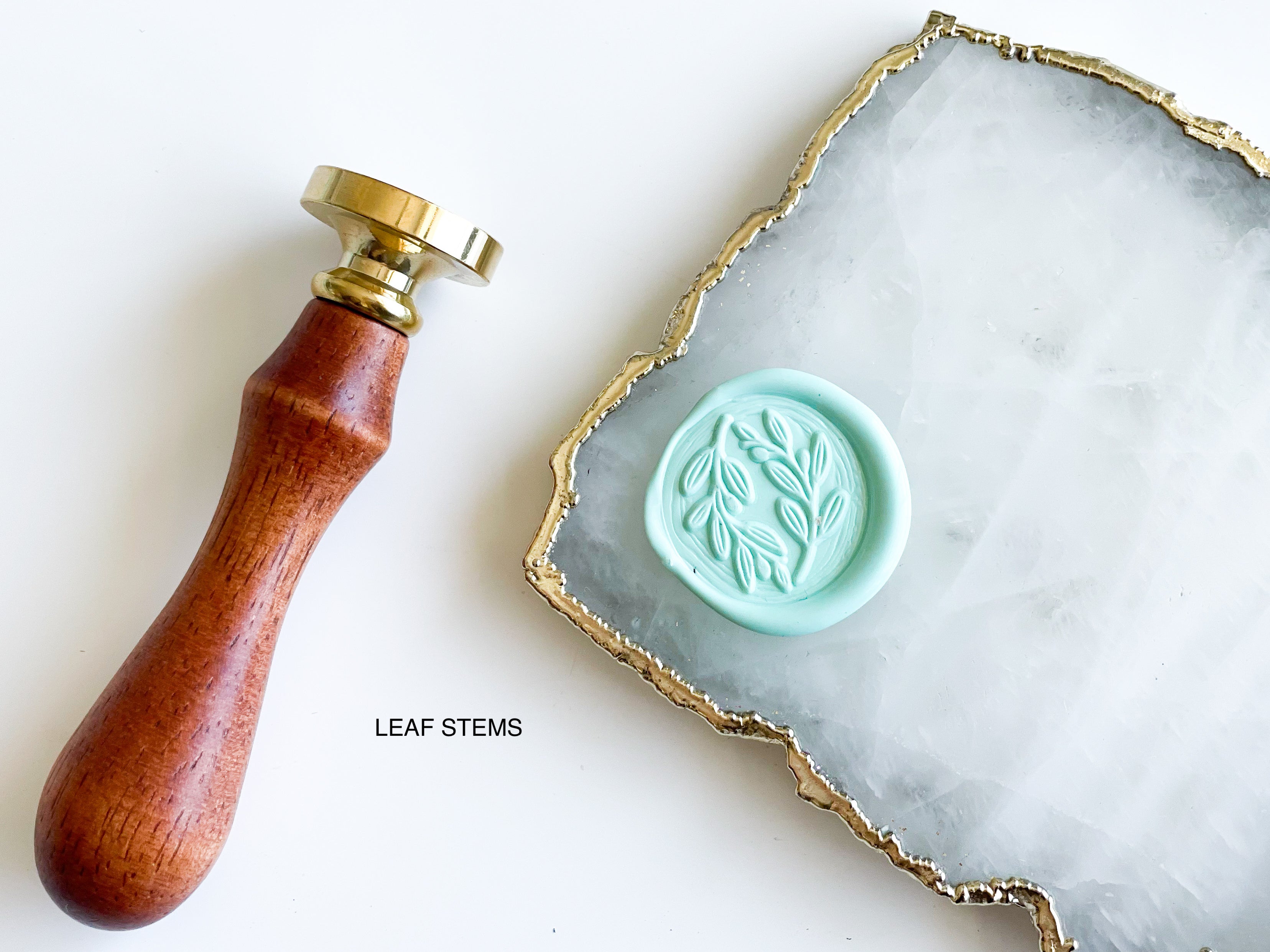 Botanical Wax Seal Stamp