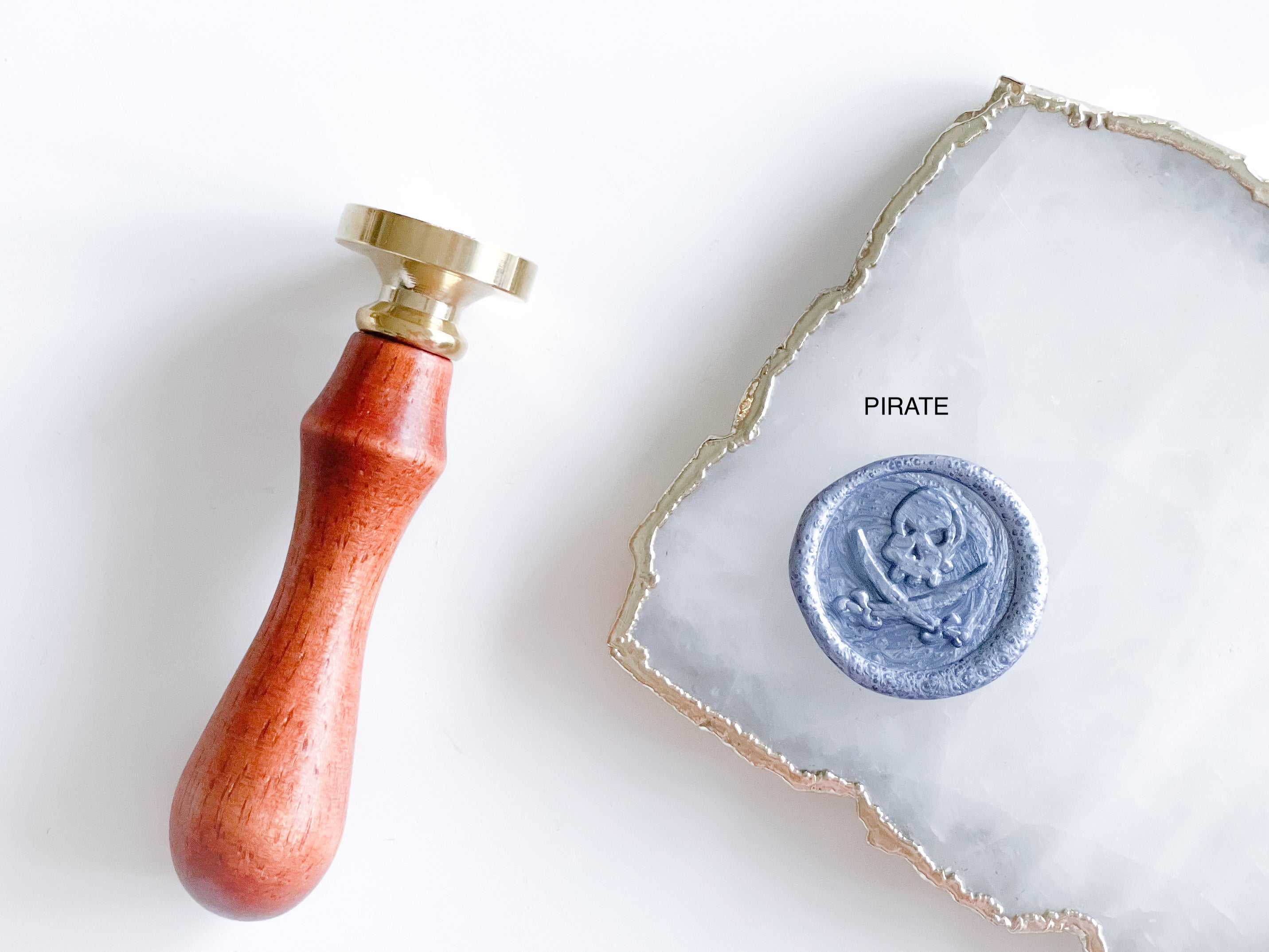 Abstract Wax Seal Stamp