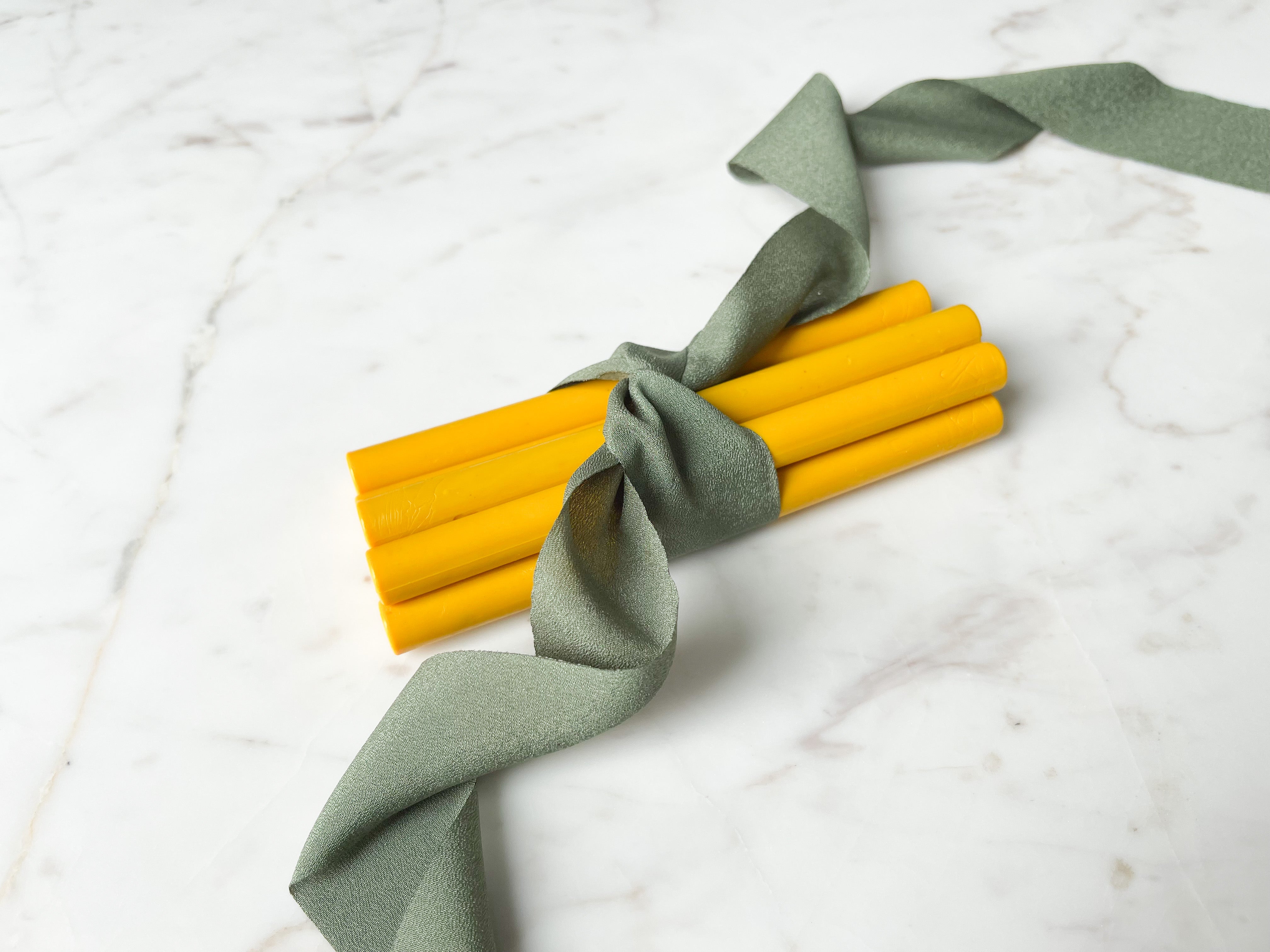 Yellow Sealing Wax Sticks