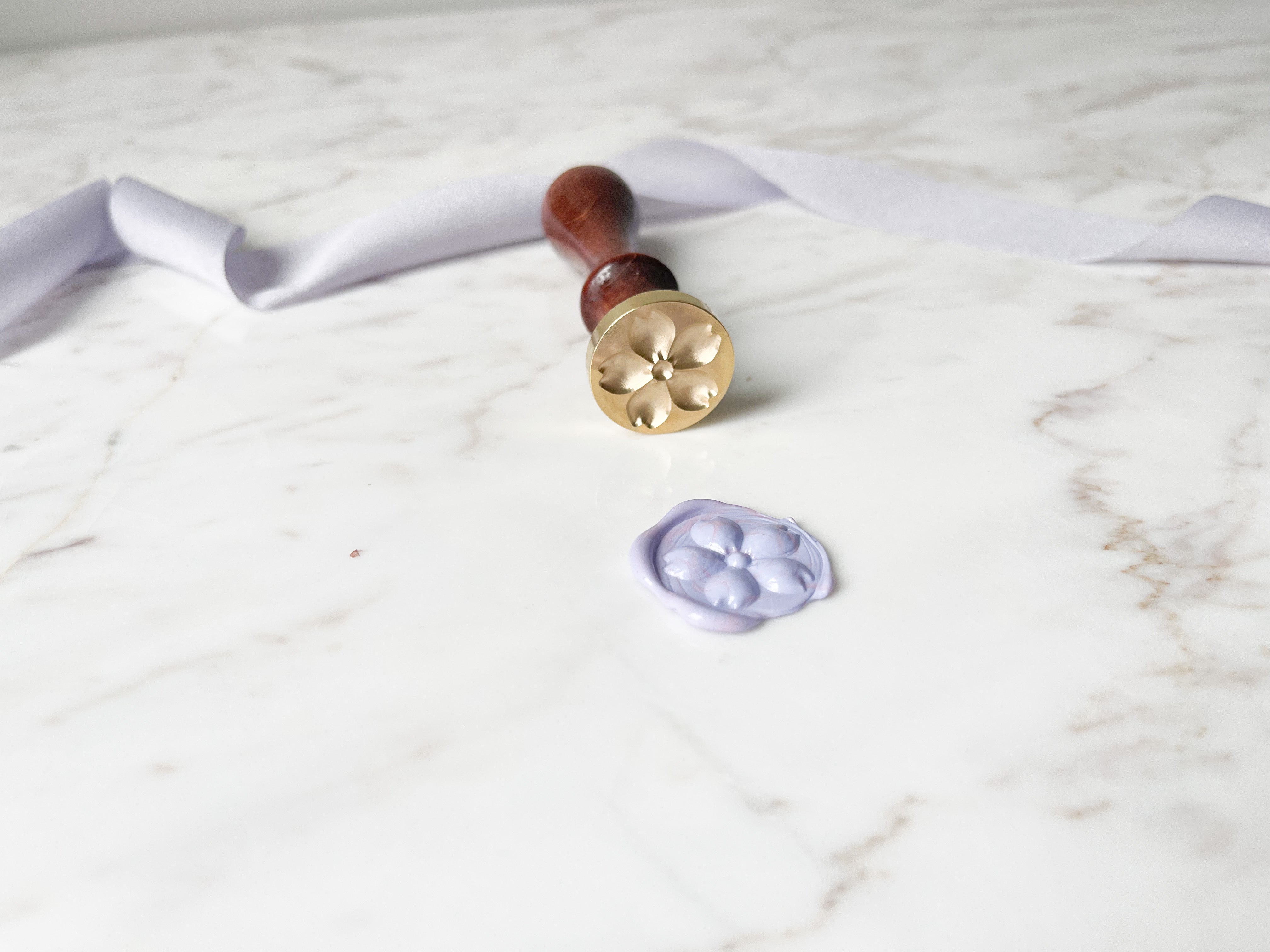 3D Flower Wax Seal Stamp