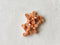 Orange Apricot Wax Beads (50/100/200 beads)
