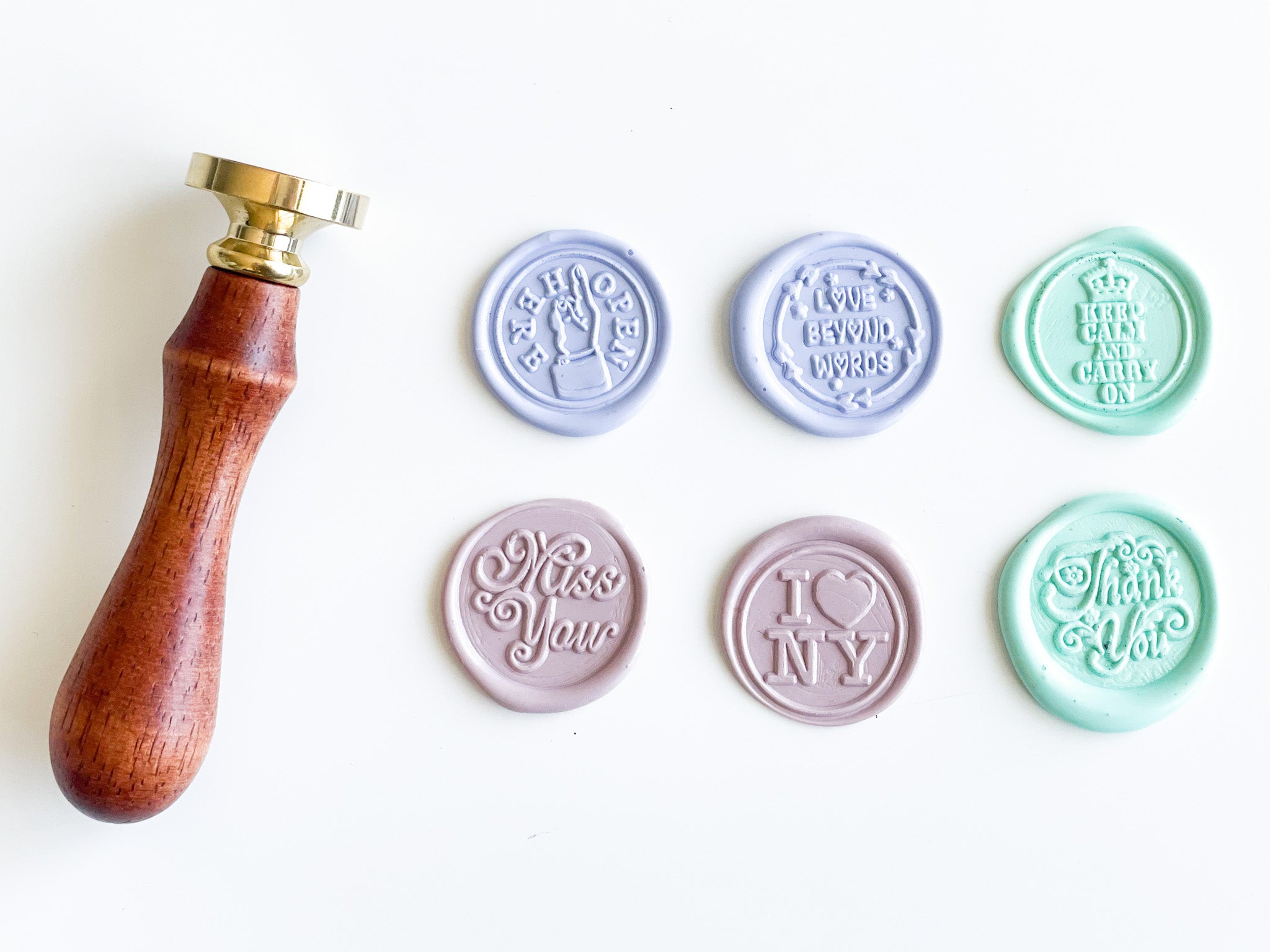 Phrase Wax Seal Stamp