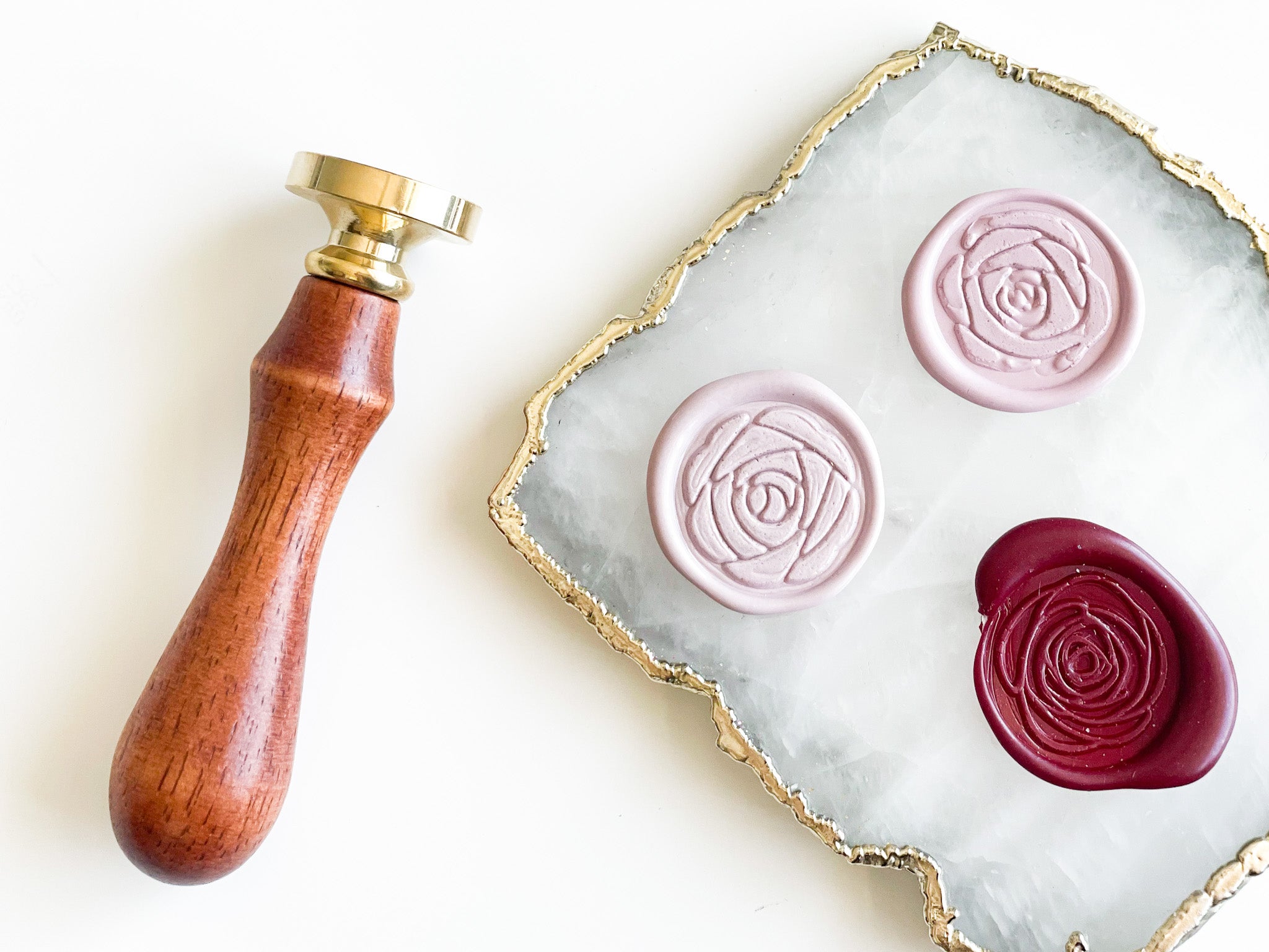 Rose Wax Seal Stamp