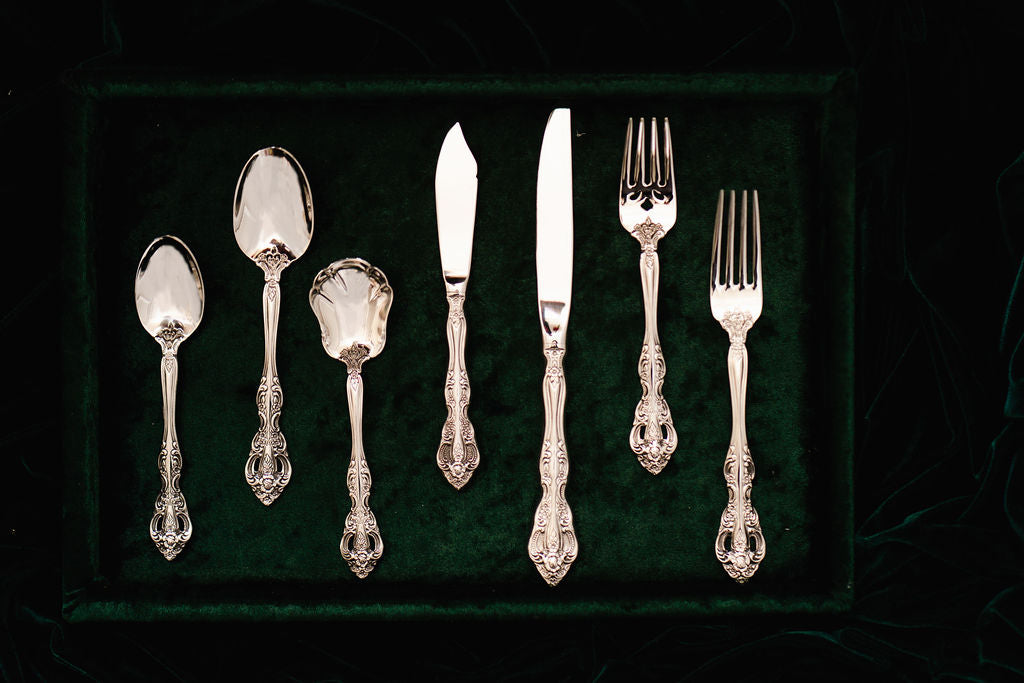 Vintage Silver Stainless Steel Cutlery