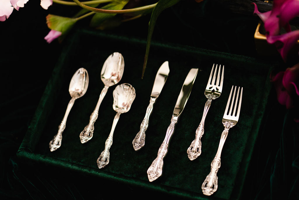 Vintage Silver Stainless Steel Cutlery